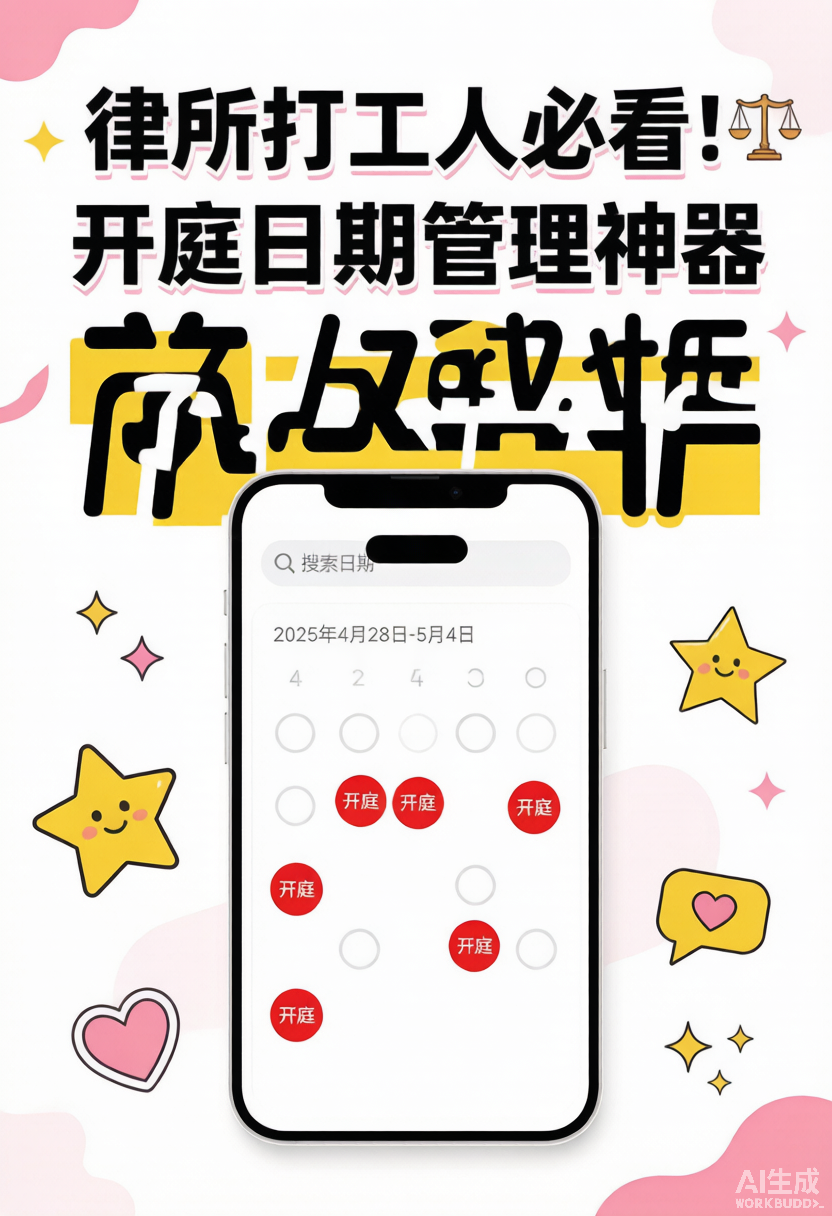 独立律师办案神器:用案件管理软件告别 Excel 混乱时代