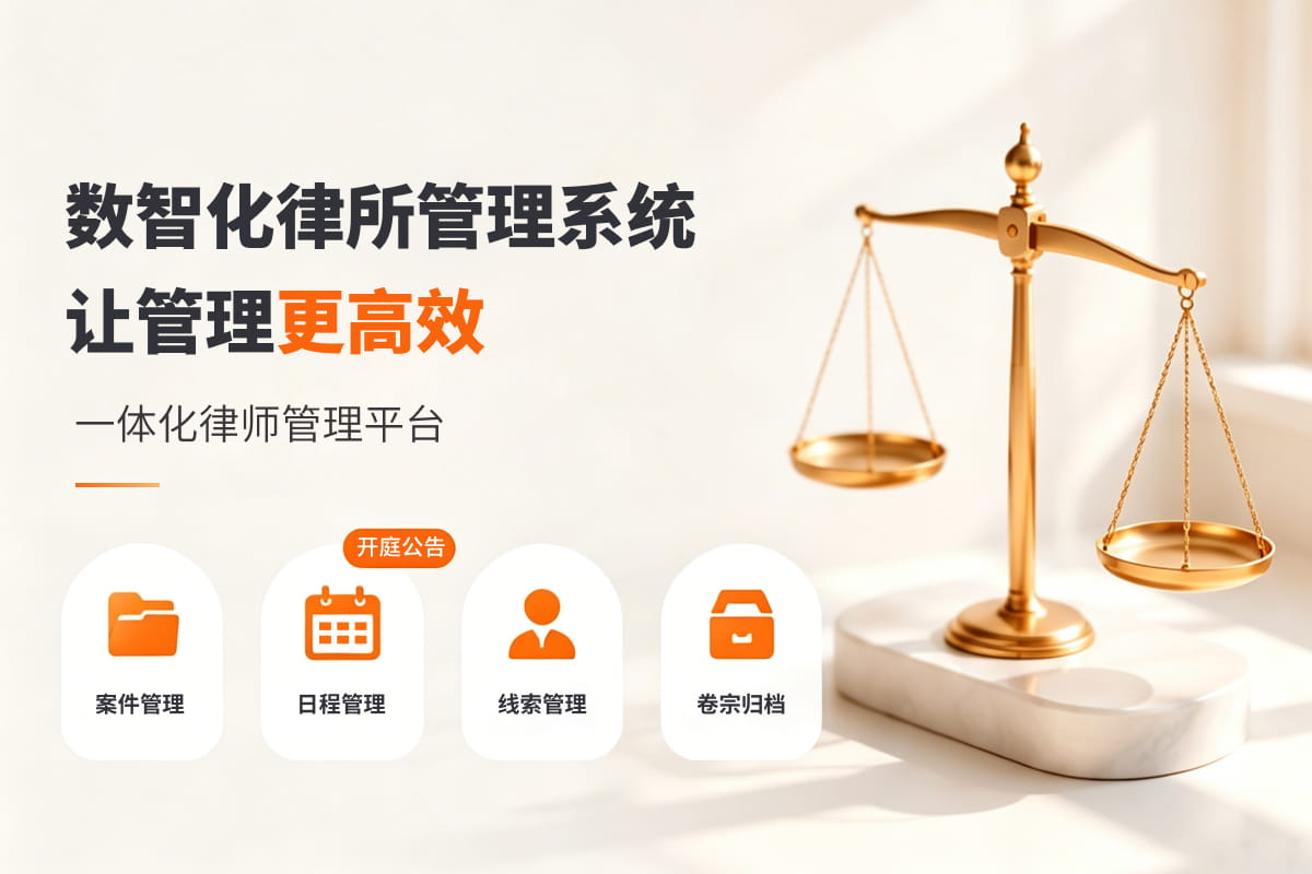 律所合伙人必看:如何用数字化工具掌控全所案件进度与回款